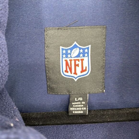 Los Angeles Rams Hands High Strong Side Soft Shell Jacket - Navy - Picture 3 of 8